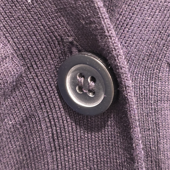 COS Draped-Back Cardigan 100 Cotton Size XS - Picture 7 of 15